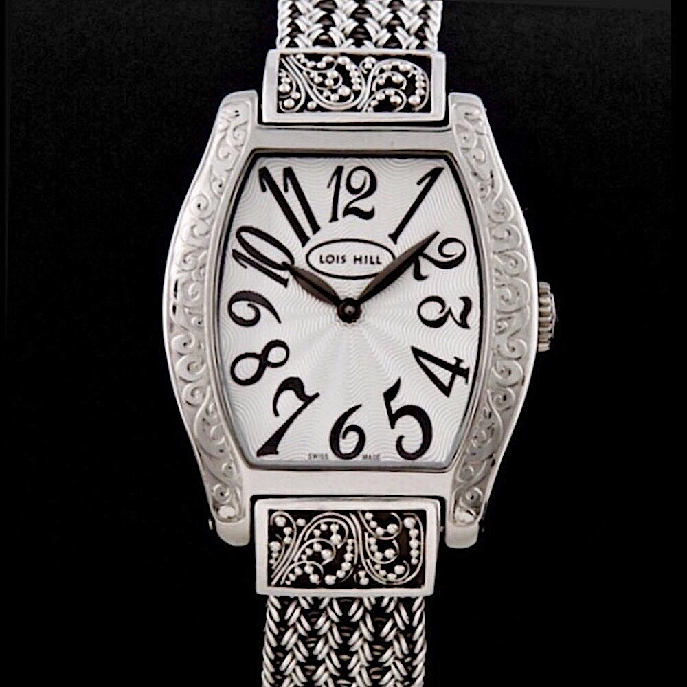 Lois Hill Sterling Silver 925 Swiss Watch